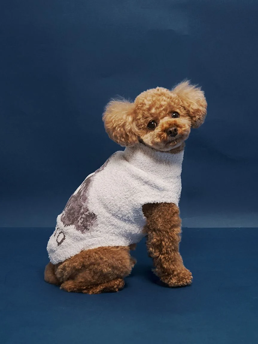 gelato pique(ジェラートピケ)【CAT&DOG】【販路限定商品】ベビモコトイプードル柄プルオーバー|全3色