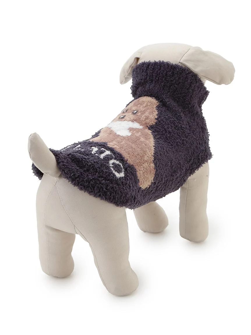 gelato pique(ジェラートピケ)【CAT&DOG】【販路限定商品】ベビモコトイプードル柄プルオーバー|全3色