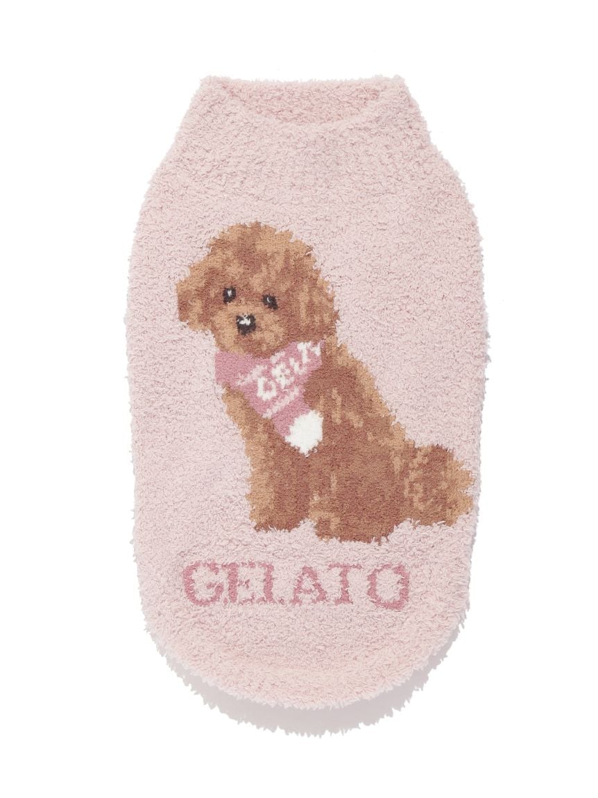 gelato pique(ジェラートピケ)【CAT&DOG】【販路限定商品】ベビモコトイプードル柄プルオーバー|全3色