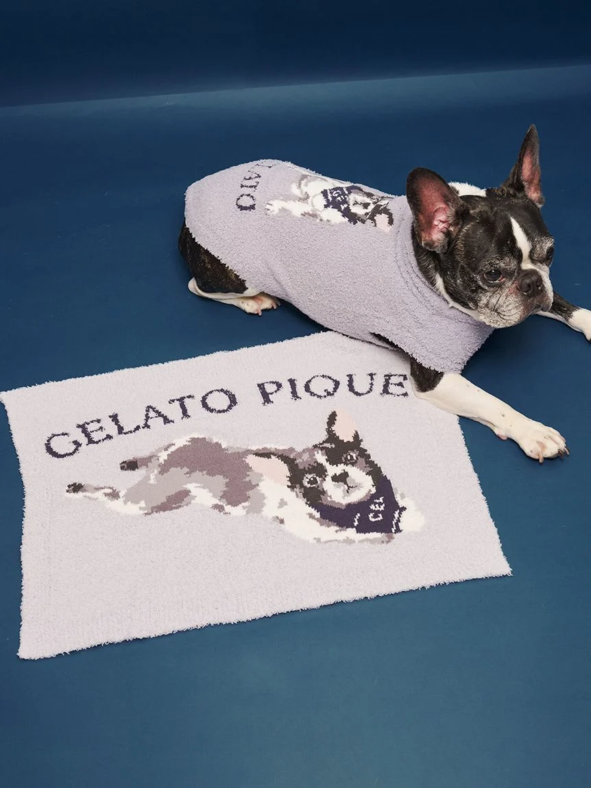 gelato pique(ジェラートピケ)【CAT&DOG】【販路限定商品】ベビモコフレンチブルドッグ柄プルオーバー|全3色