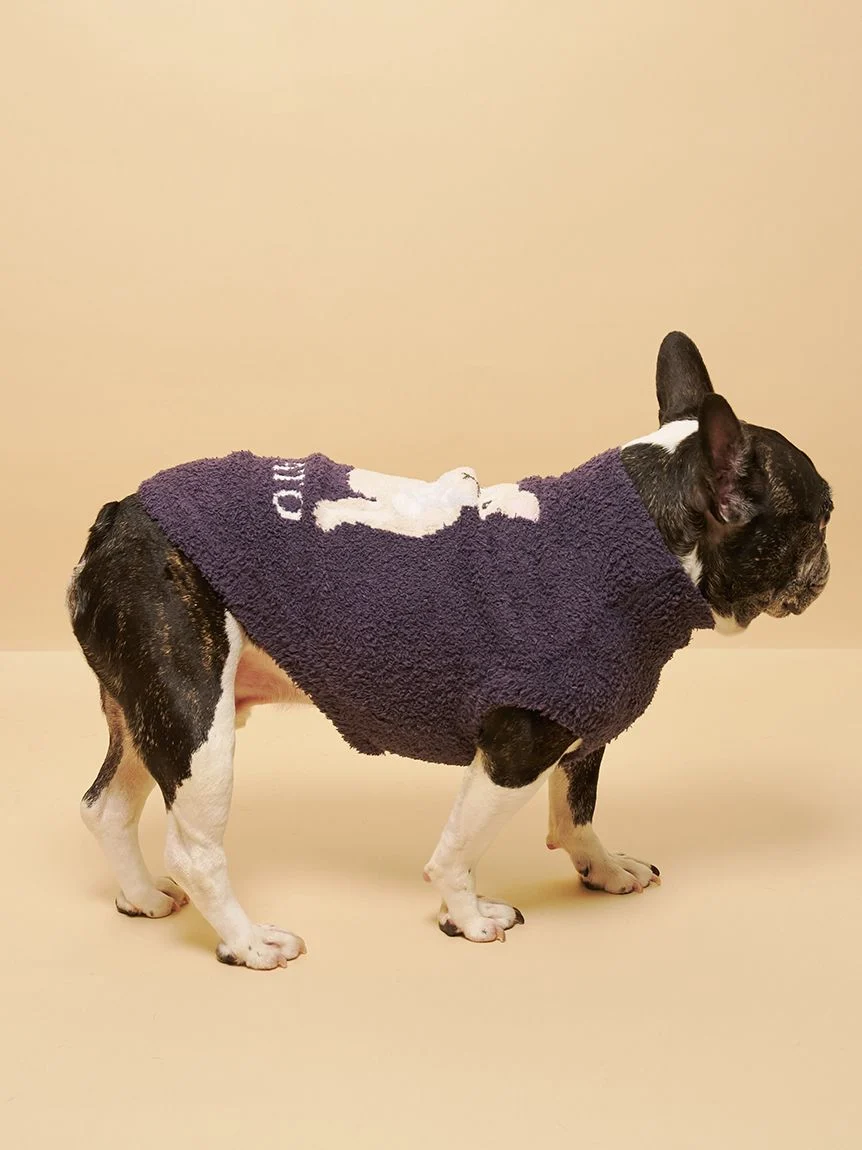 gelato pique(ジェラートピケ)【CAT&DOG】【販路限定商品】ベビモコフレンチブルドッグ柄プルオーバー|全3色