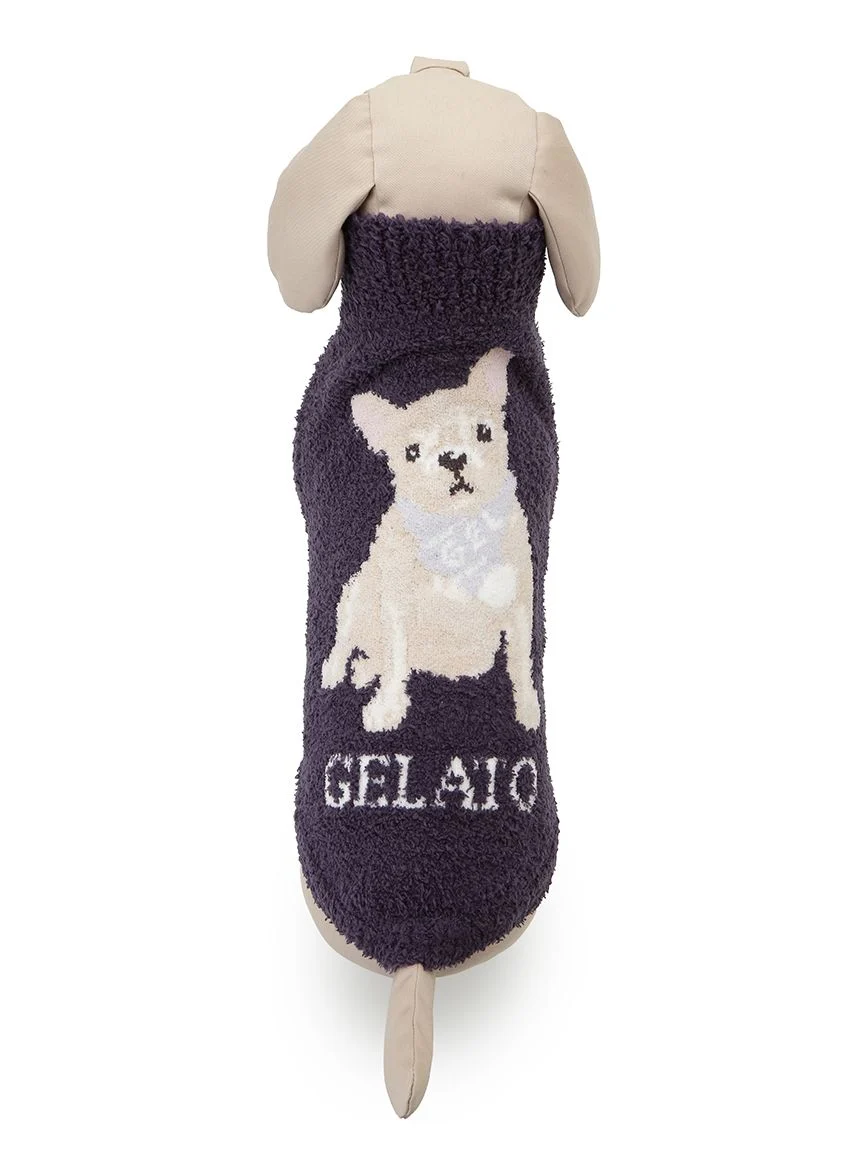 gelato pique(ジェラートピケ)【CAT&DOG】【販路限定商品】ベビモコフレンチブルドッグ柄プルオーバー|全3色