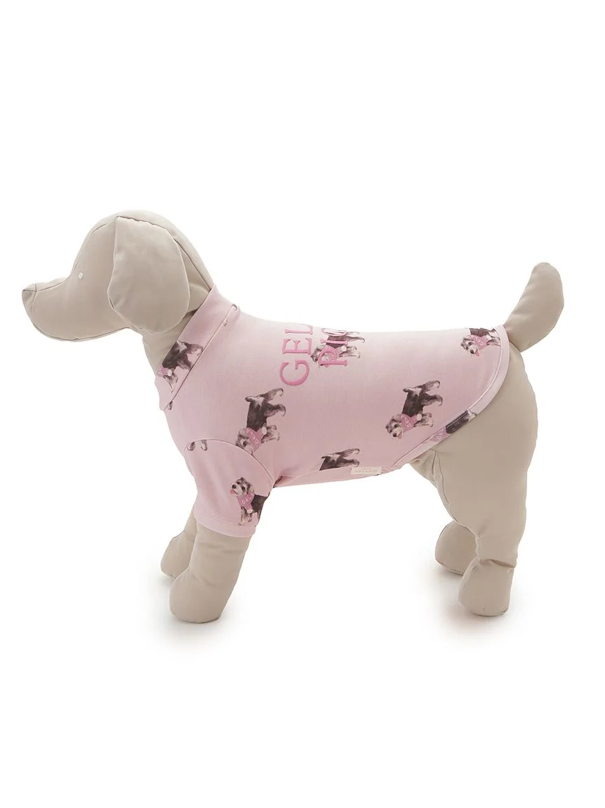 gelato pique(ジェラートピケ)【CAT&DOG】【販路限定商品】シュナウザー柄カットソープルオーバー|全2色