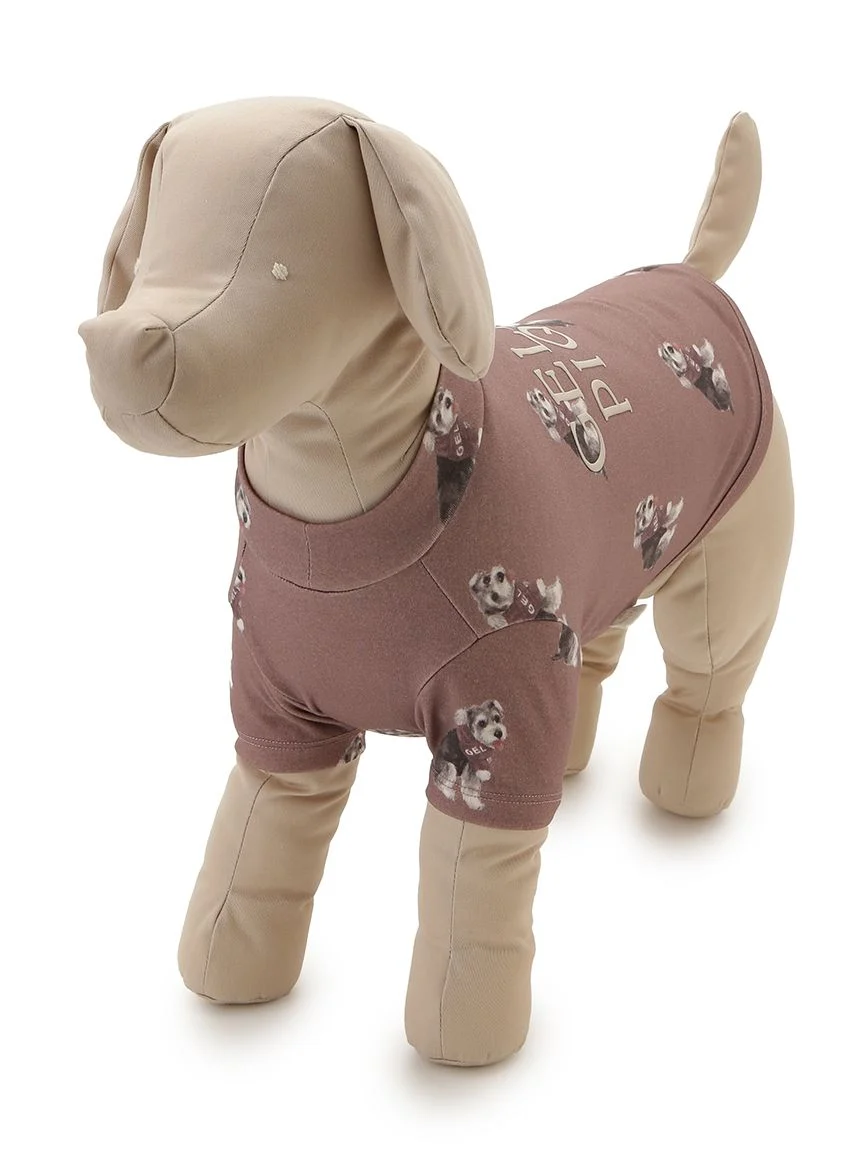 gelato pique(ジェラートピケ)【CAT&DOG】【販路限定商品】シュナウザー柄カットソープルオーバー|全2色