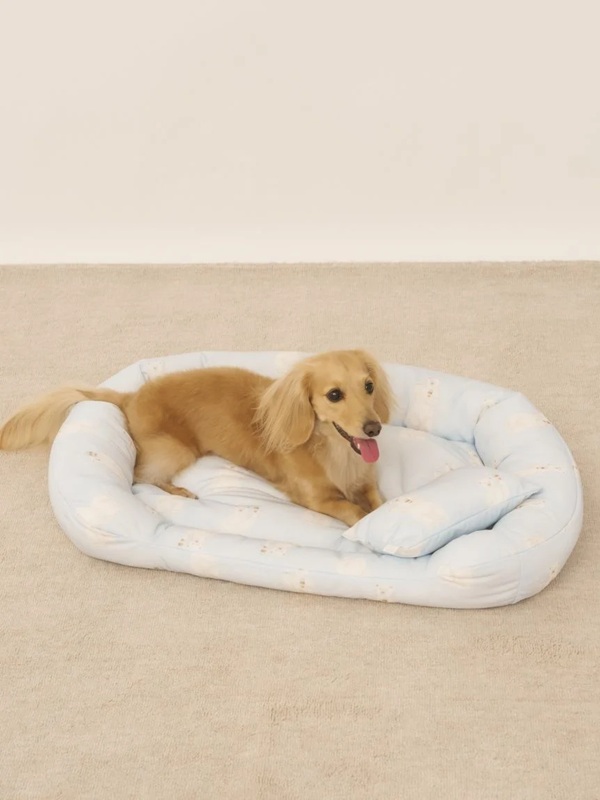 gelato pique（ジェラートピケ）【CAT&DOG】【販路限定商品】シロクマ柄COOLINGベッド Mサイズ