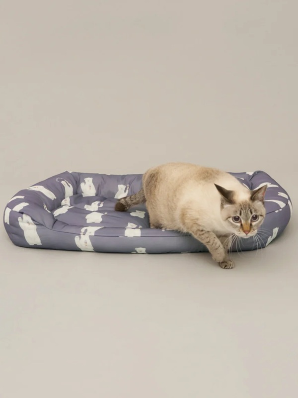 gelato pique（ジェラートピケ）【CAT&DOG】【販路限定商品】シロクマ柄COOLINGベッド Mサイズ
