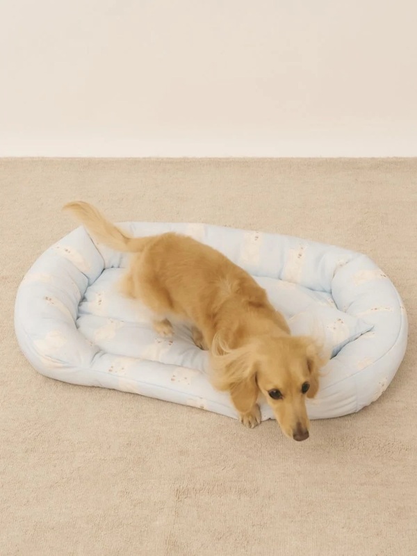 gelato pique（ジェラートピケ）【CAT&DOG】【販路限定商品】シロクマ柄COOLINGベッド Mサイズ
