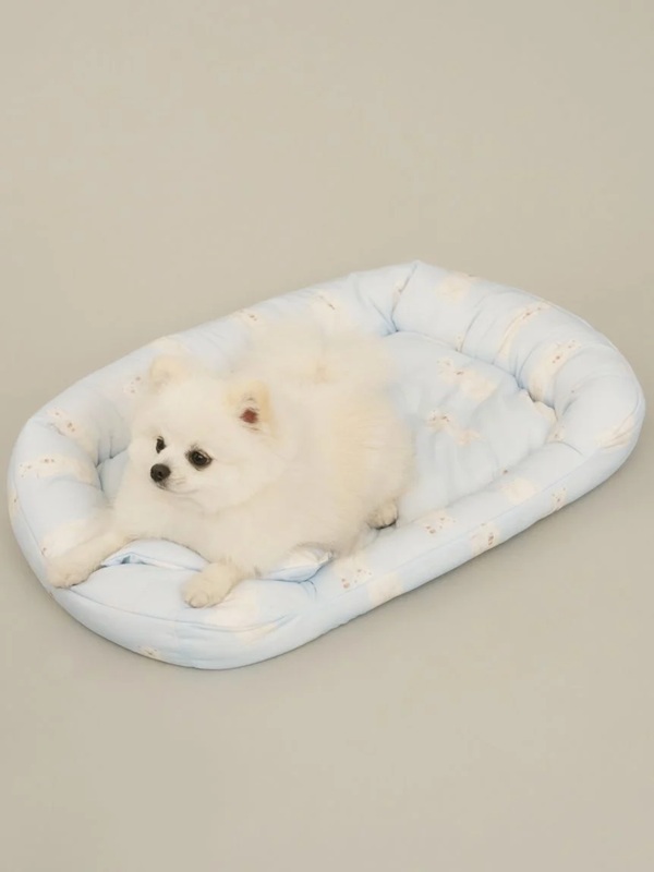 gelato pique（ジェラートピケ）【CAT&DOG】【販路限定商品】シロクマ柄COOLINGベッド Mサイズ