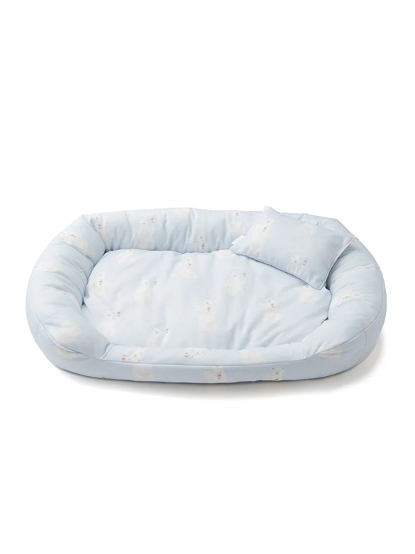 gelato pique（ジェラートピケ）【CAT&DOG】【販路限定商品】シロクマ柄COOLINGベッド Mサイズ