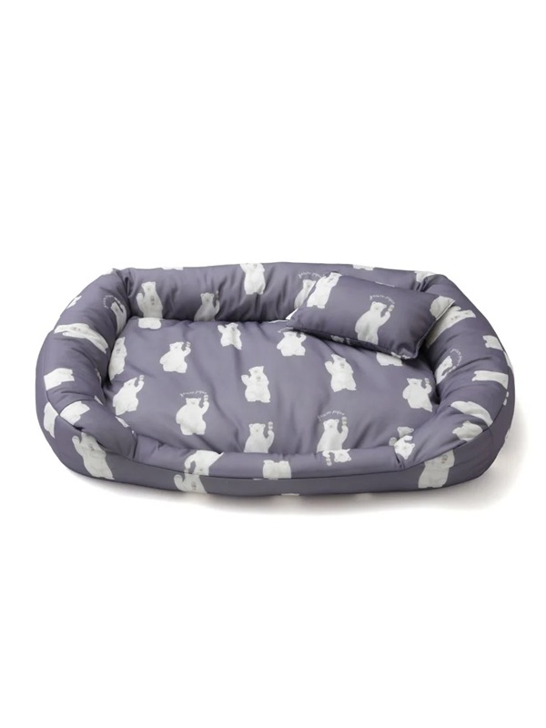 gelato pique（ジェラートピケ）【CAT&DOG】【販路限定商品】シロクマ柄COOLINGベッド Mサイズ