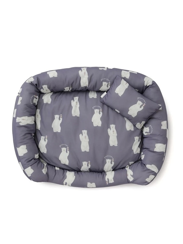 gelato pique（ジェラートピケ）【CAT&DOG】【販路限定商品】シロクマ柄COOLINGベッド Mサイズ