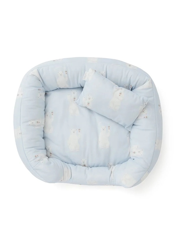 gelato pique（ジェラートピケ）【CAT&DOG】【販路限定商品】シロクマ柄COOLINGベッド Sサイズ
