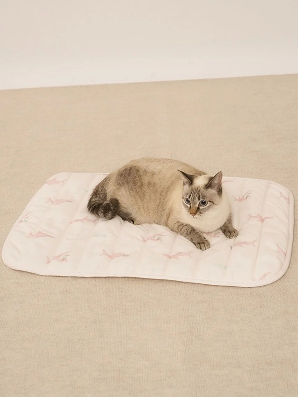 gelato pique（ジェラートピケ）【CAT&DOG】【販路限定商品】【接触冷感】SHARK柄COOLINGマット｜全2色