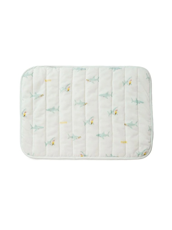gelato pique（ジェラートピケ）【CAT&DOG】【販路限定商品】【接触冷感】SHARK柄COOLINGマット｜全2色