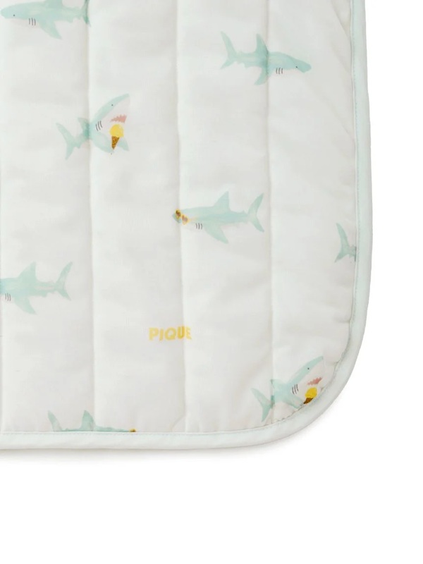 gelato pique（ジェラートピケ）【CAT&DOG】【販路限定商品】【接触冷感】SHARK柄COOLINGマット｜全2色