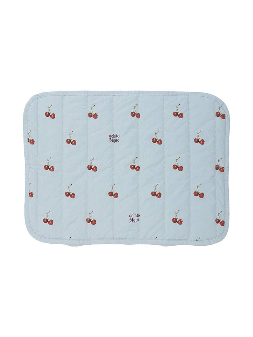 gelato pique（ジェラートピケ））【CAT&DOG】【販路限定商品】チェリー柄カフェマット｜全2色