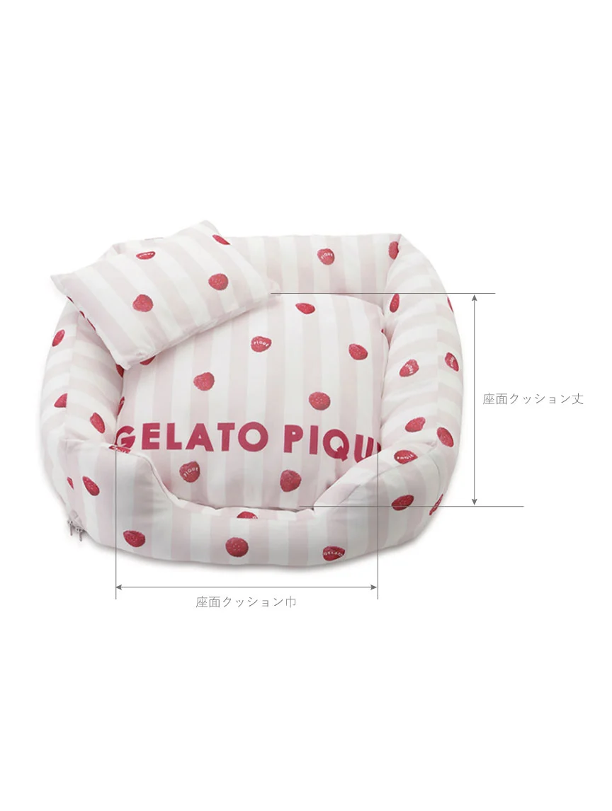 gelato pique（ジェラートピケ）【CAT&DOG】【接触冷感】Coolingベッド