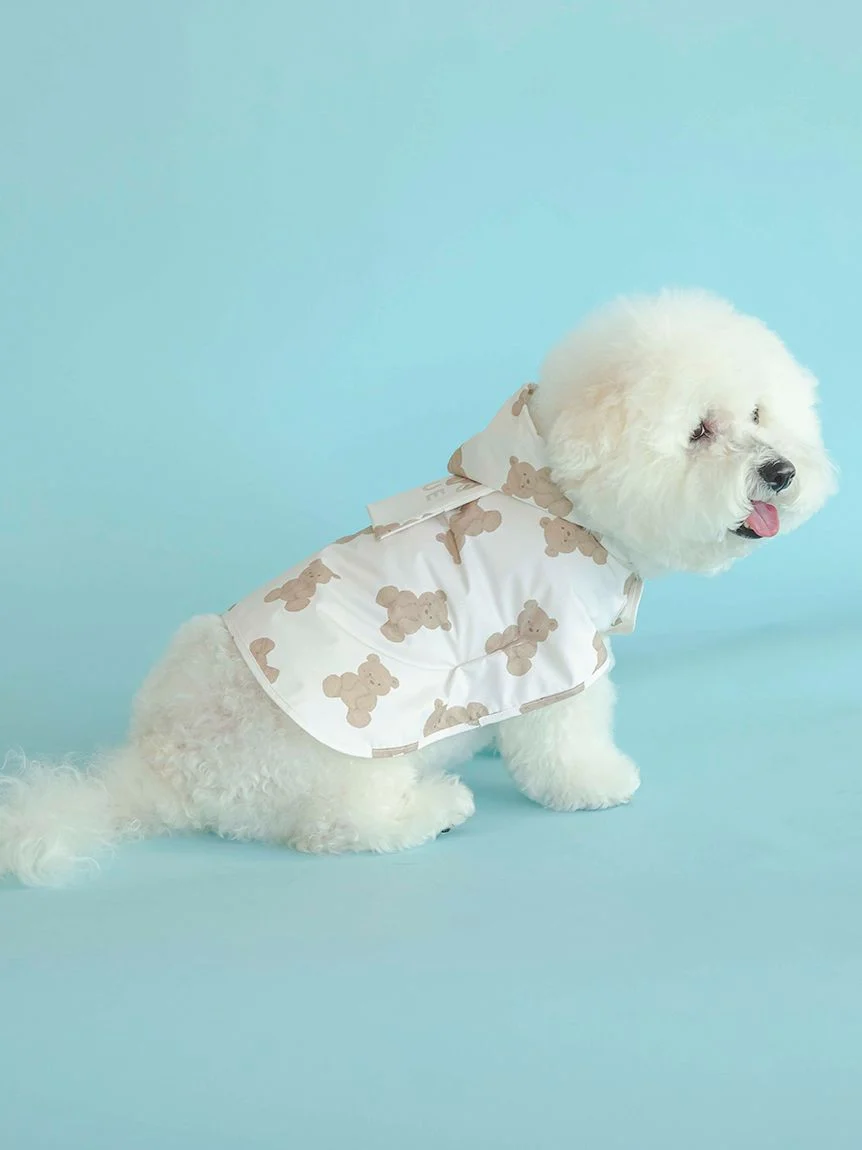 gelato pique（ジェラートピケ）【CAT&DOG】【販路限定商品】レインポンチョ