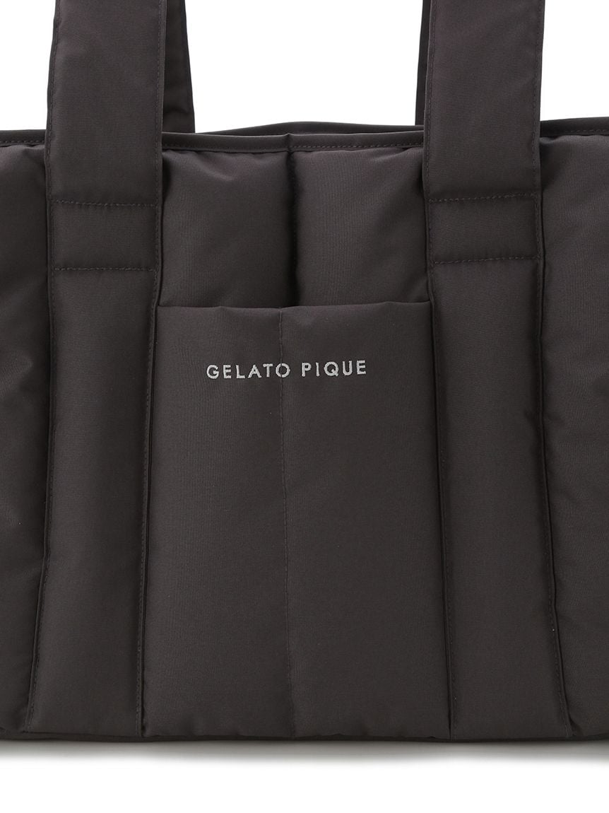 gelato pique（ジェラートピケ）【CAT&DOG】【販路限定商品】キルティングキャリーバッグ｜全4色