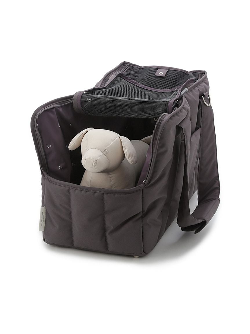 gelato pique（ジェラートピケ）【CAT&DOG】【販路限定商品】キルティングキャリーバッグ｜全4色