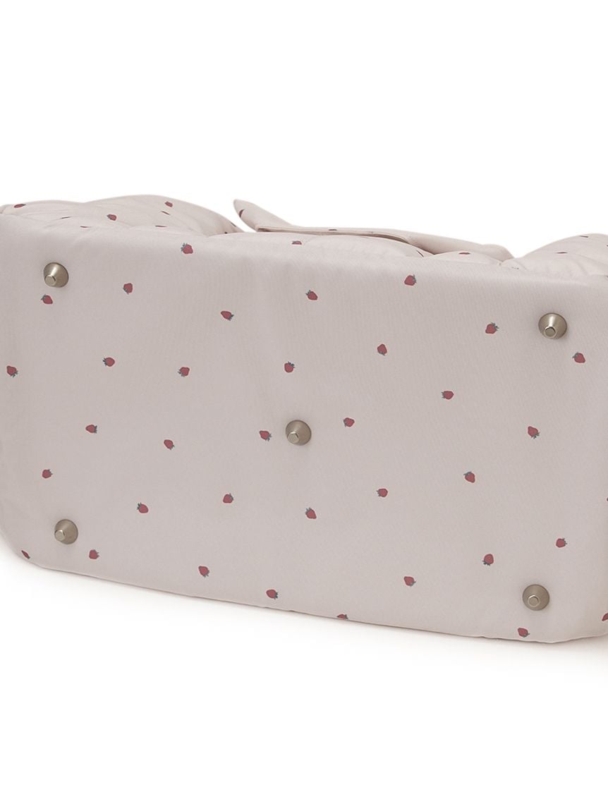 gelato pique（ジェラートピケ）【CAT&DOG】【販路限定商品】ストロベリー柄キルティングキャリーバッグ
