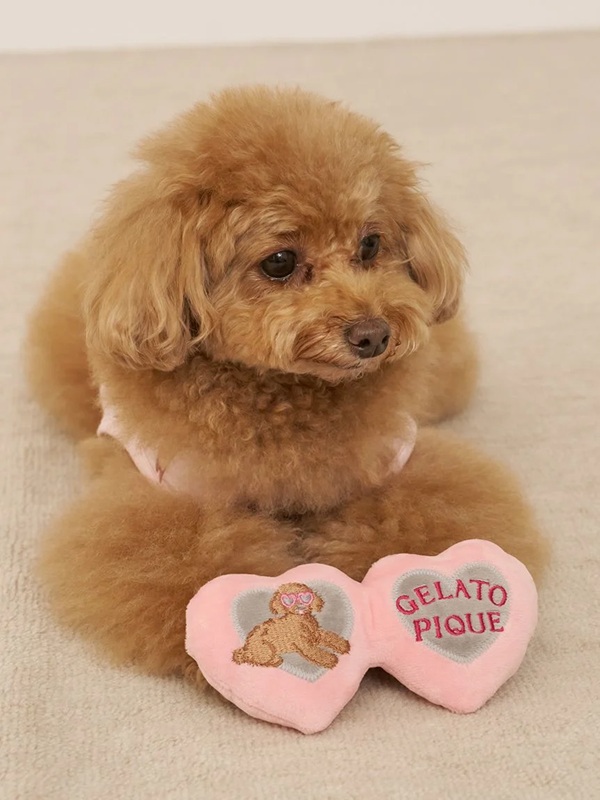 gelato pique（ジェラートピケ）【CAT&DOG】【販路限定商品】トイプードルサングラストイ｜全2色