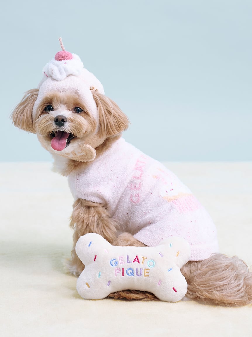 gelato pique（ジェラートピケ）【CAT&DOG】【販路限定商品】【BIRTHDAY】ボーントイ