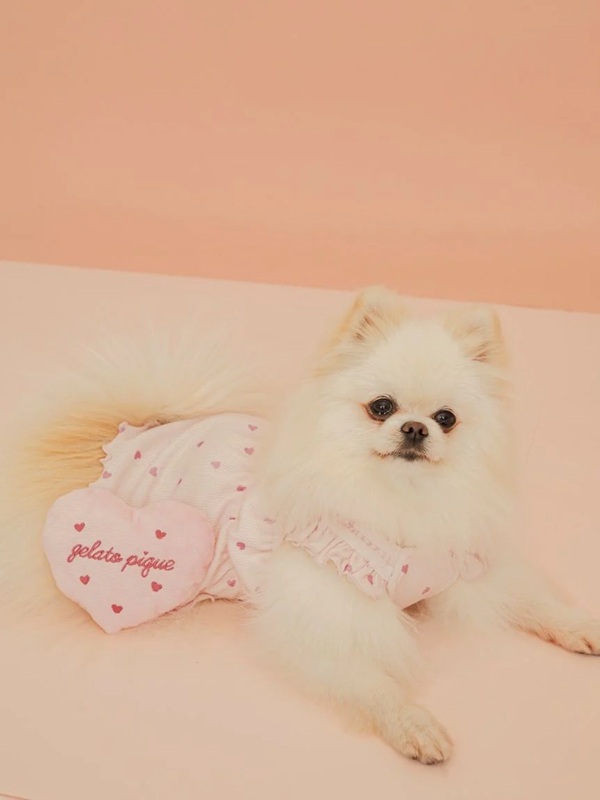 gelato pique(ジェラートピケ)【CAT&DOG】【販路限定商品】【Valentine】ハートトイ|全2色