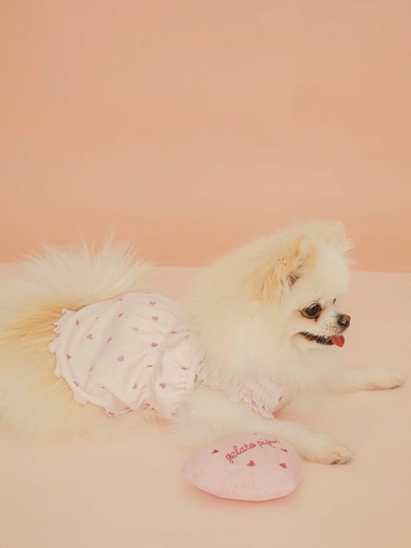 gelato pique(ジェラートピケ)【CAT&DOG】【販路限定商品】【Valentine】ハートトイ|全2色