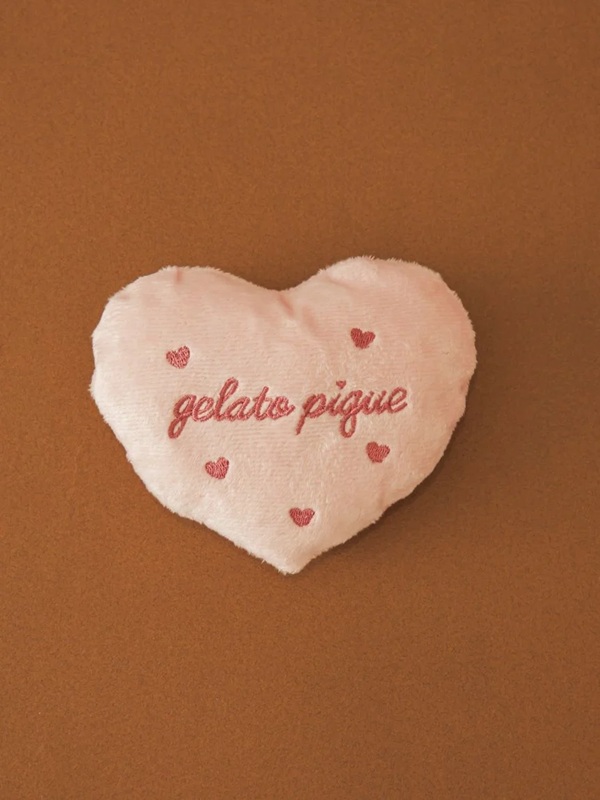 gelato pique(ジェラートピケ)【CAT&DOG】【販路限定商品】【Valentine】ハートトイ|全2色