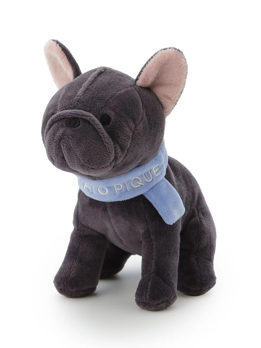 gelato pique(ジェラートピケ)【CAT&DOG】【販路限定商品】マフラーDOGモチーフトイ フレンチブルドッグ