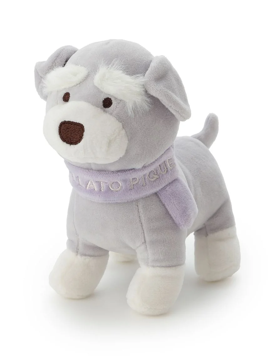 gelato pique(ジェラートピケ)【CAT&DOG】【販路限定商品】マフラーDOGモチーフトイ シュナウザー
