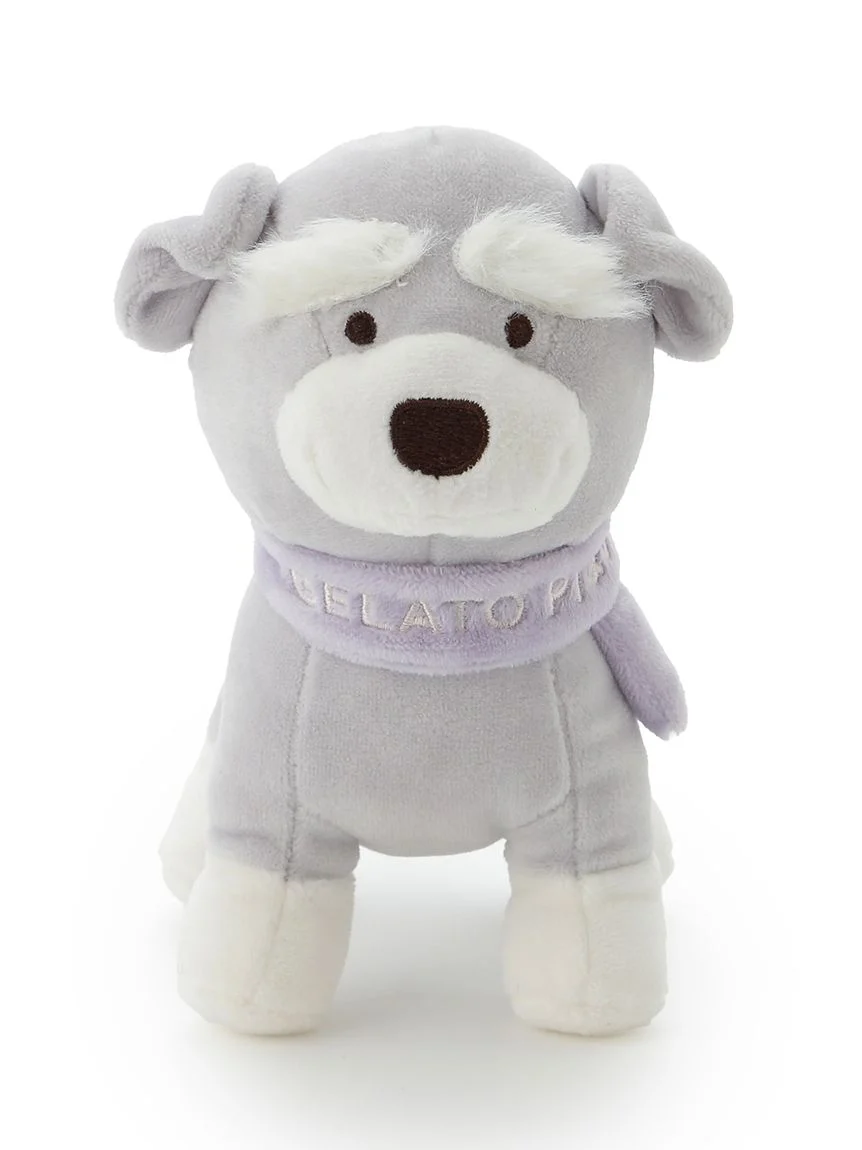 gelato pique(ジェラートピケ)【CAT&DOG】【販路限定商品】マフラーDOGモチーフトイ シュナウザー