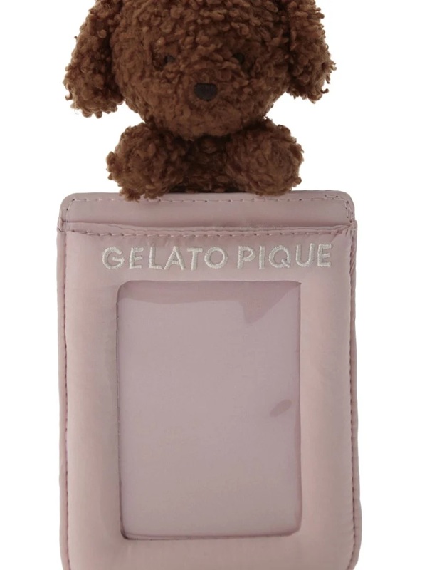 gelato pique（ジェラートピケ）トイプードルカードケース｜全2色