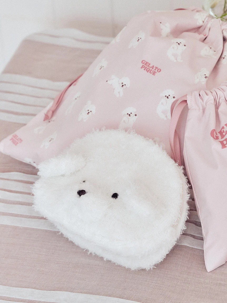 gelato pique(ジェラートピケ)ドッグポーチ|全2色