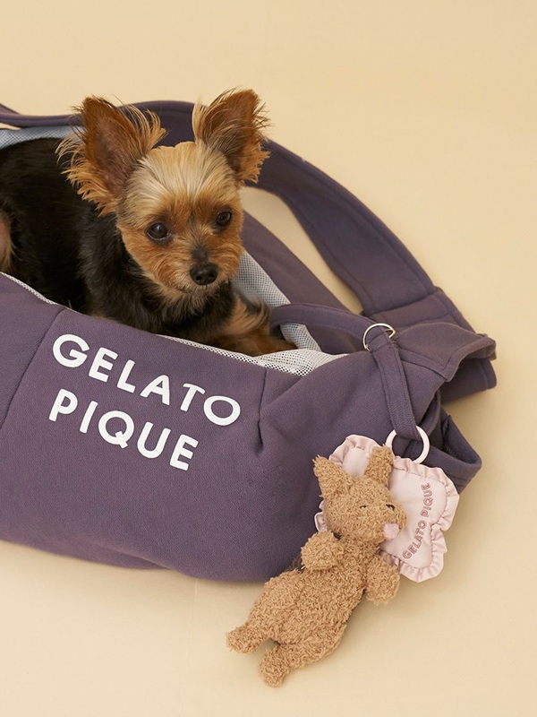 gelato pique(ジェラートピケ)【CAT&DOG】【販路限定商品】マルチーズ/ヨークシャーテリアおやつ入れポーチ|全2色