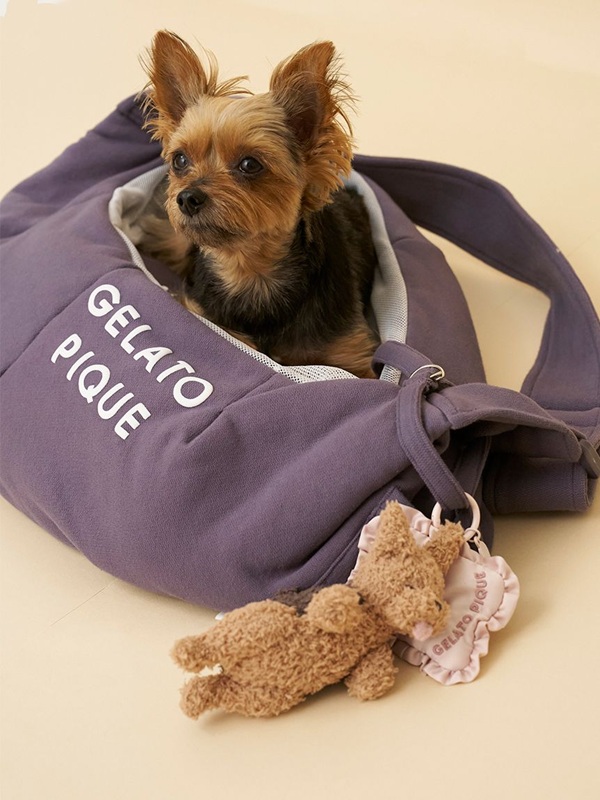 gelato pique(ジェラートピケ)【CAT&DOG】【販路限定商品】マルチーズ/ヨークシャーテリアおやつ入れポーチ|全2色
