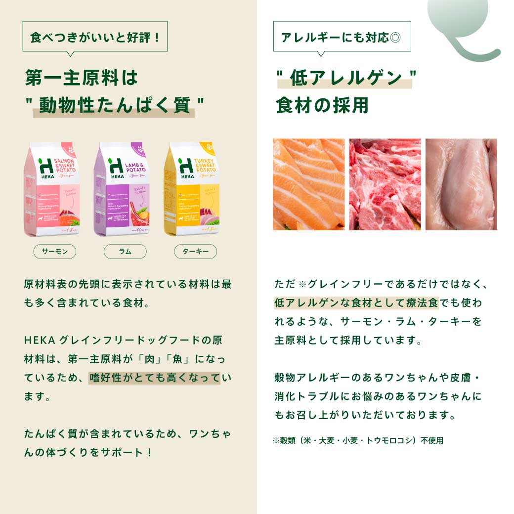 HEKA(ヘカ)ドライフード(ターキーサツマイモ) 1.8kg