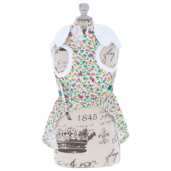 21春夏新作 Laura Ashley ローラアシュレイ リボンベルト ワンピース 犬服 ドックウェアcalulu カルル 21春夏新作 Laura Ashley ローラアシュレイ リボンベルト ワンピース 犬服 ドックウェアcalulu カルル