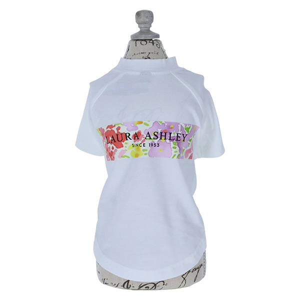 LAURA ASHLEY（ローラアシュレイ）ボックスロゴTシャツ