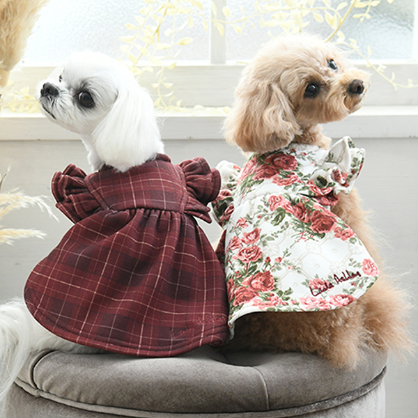 犬 服 ワンピース  犬の服 いぬ  (ドッグウェア) 小型犬 中型犬 おしゃれ おもしろ かわいい 可愛い 着せやすい セール ブランド 女の子 メス 袖なし