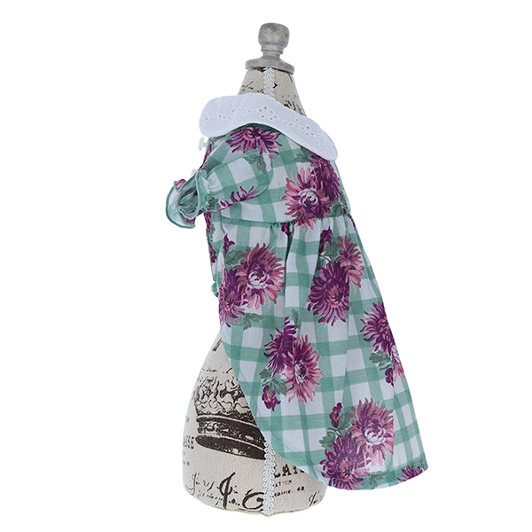 LAURA ASHLEY（ローラアシュレイ）コットンレース襟ワンピース