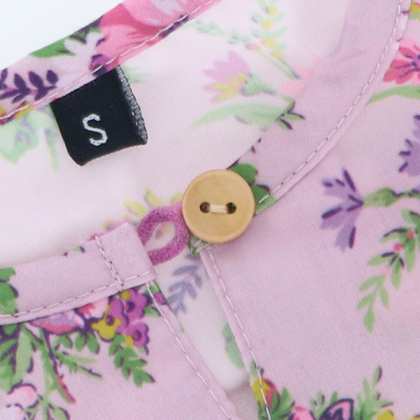 LAURA ASHLEY（ローラアシュレイ）ショルダーフリルAラインワンピース