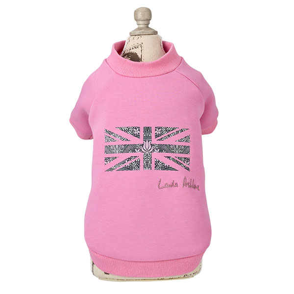 LAURA ASHLEY（ローラアシュレイ）ユニオンプリントもちのびプルオーバー