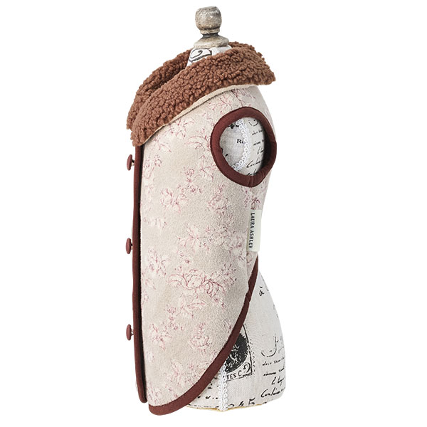 LAURA ASHLEY（ローラアシュレイ）起毛ベスト