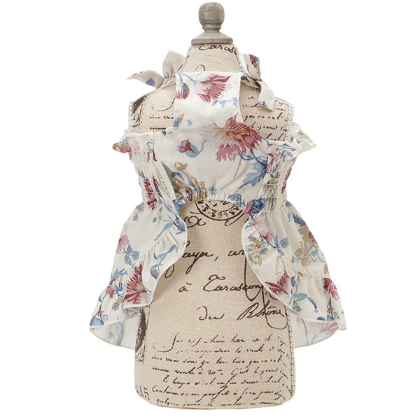 2025新商品 LAURA ASHLEY（ローラアシュレイ）スモッキング刺繍キャミワンピース