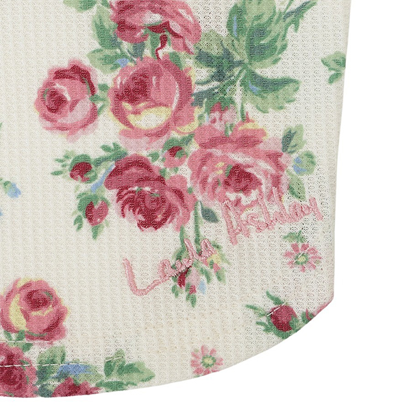 2025新商品 LAURA ASHLEY（ローラアシュレイ）ワッフルタンク