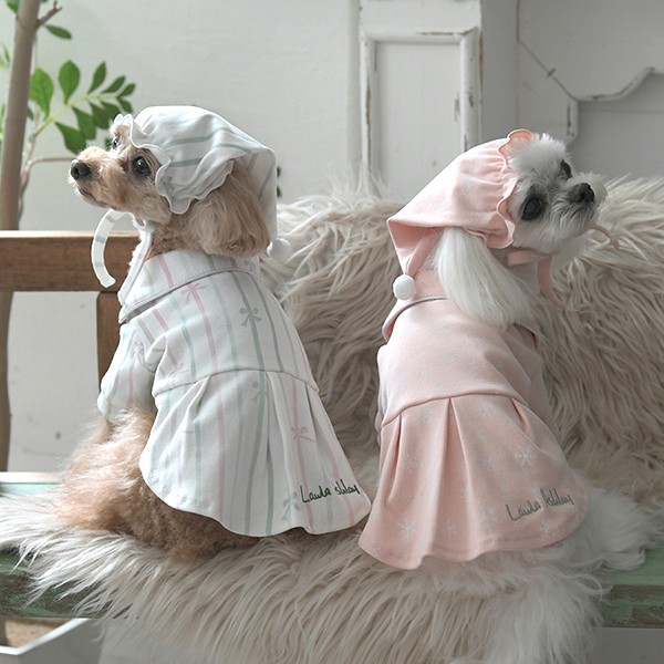 2025新商品 LAURA ASHLEY（ローラアシュレイ）リラックスパジャマスリープ帽子セット