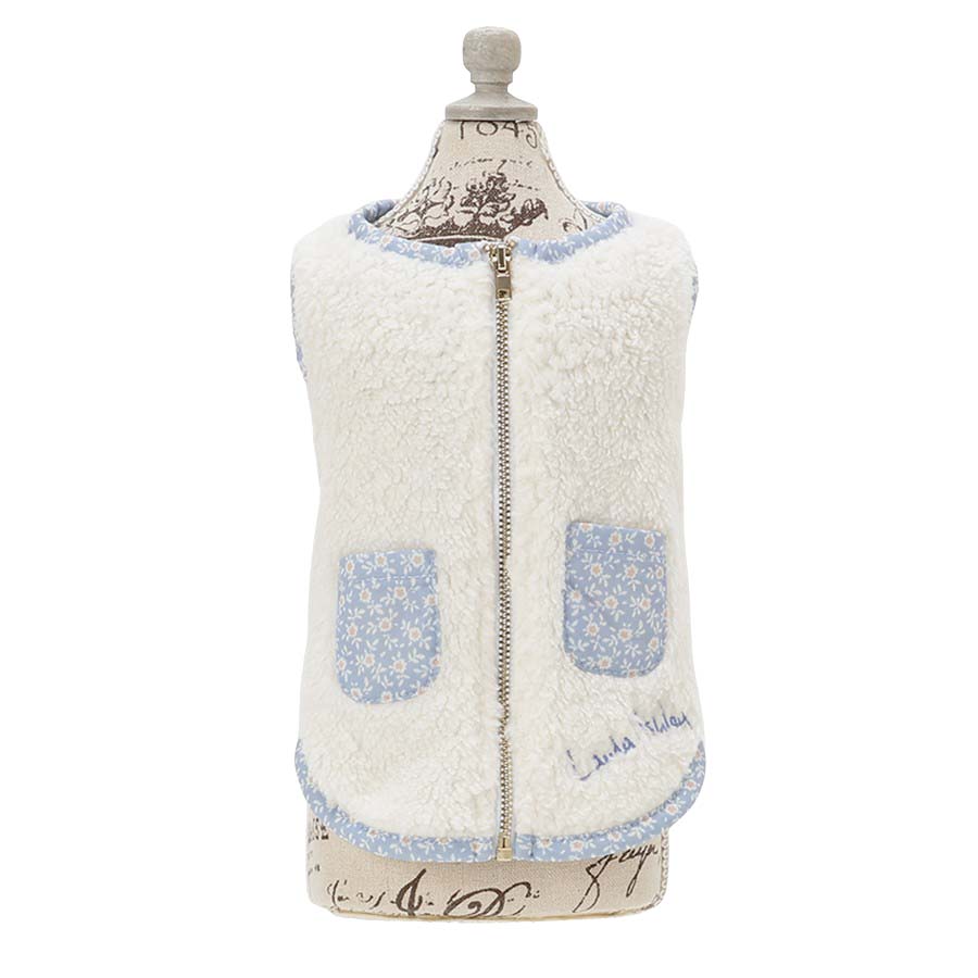 2025新商品 LAURA ASHLEY（ローラアシュレイ）パイピングフリース