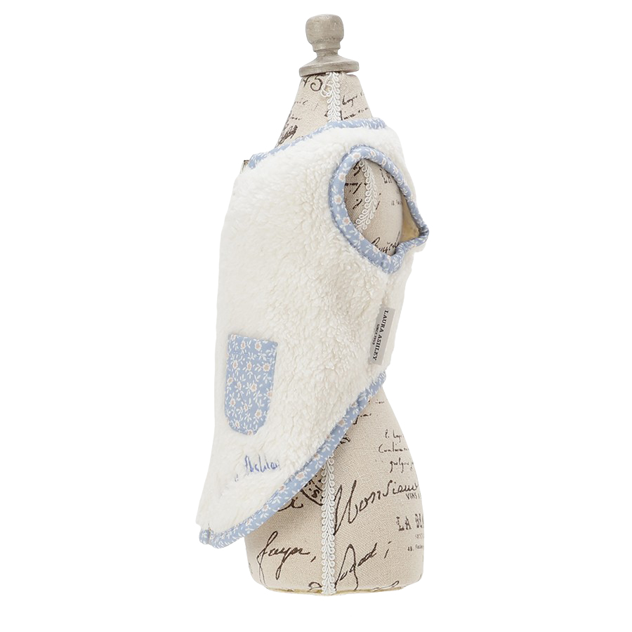 2025新商品 LAURA ASHLEY（ローラアシュレイ）パイピングフリース